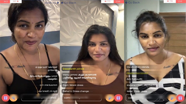 Indian Mallu Makeup Artist Reshma – Premium Live Showing Video Watch Online