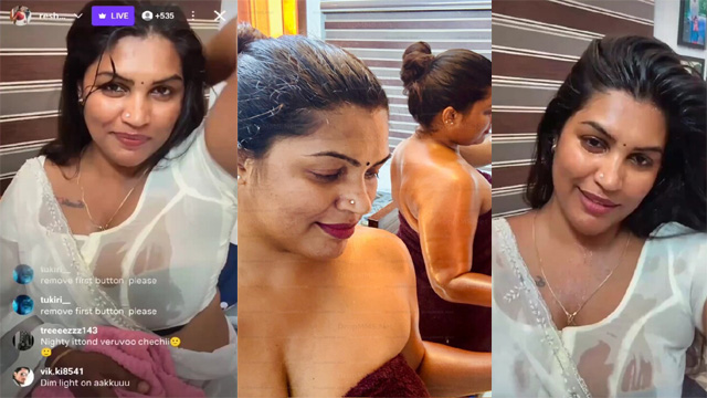 Mallu MUA Reshma Live Nude Show