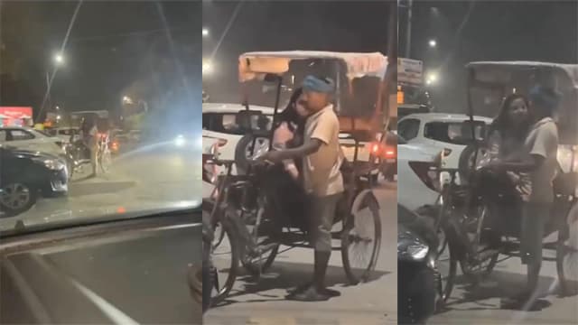 Rickshaw Puller Caught – Girl Road Penis Grab MMS