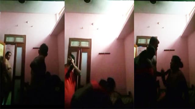 Madurai Milf Two Aunty Threesome Fucking Video