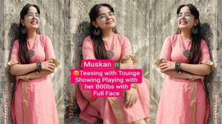 Hot Charming Muskan Miss Exclusive Teasing Leak