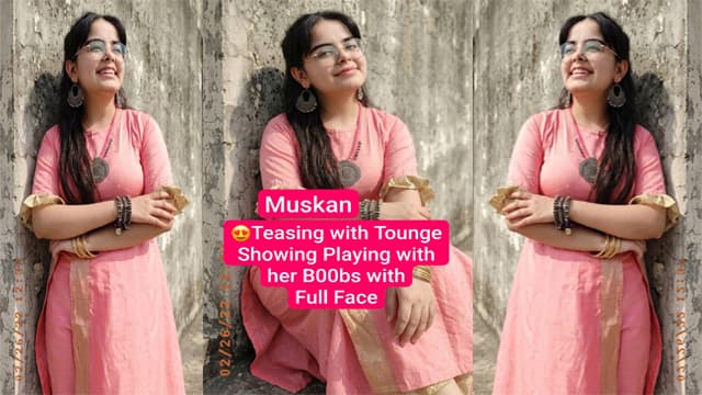 Hot Charming Muskan Miss Exclusive Teasing Leak